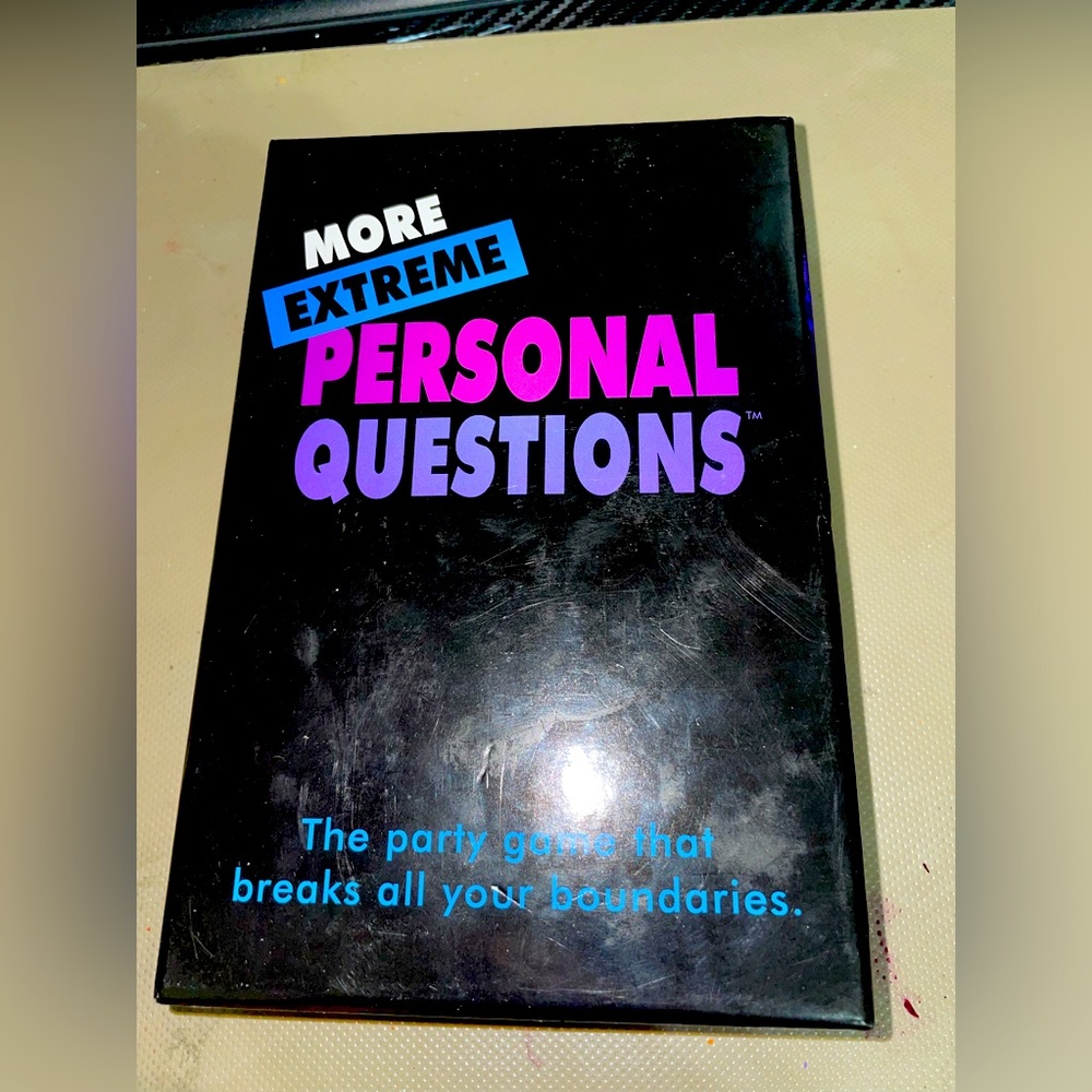 More EXTREME Personal Questions (The party game that breaks all your boundaries)